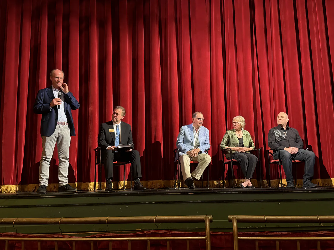 Audience at the first theatrical showing of Against the Wind: The Fight to End Hate in Wilmington, NC